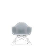 Eames Plastic Armchair LAR, hvidlakeret fra Vitra - Light grey - Jacobsen Plus