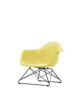 Eames Plastic Armchair LAR, sortlakeret fra Vitra - Citron - Jacobsen Plus