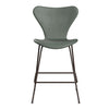 Concrete Grey læder - Brown Bronze stel