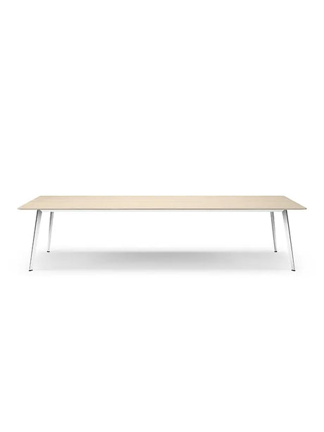 JW3012 bord fra Montana - Massivt eg / Aluminium (poleret) - Jacobsen Plus
