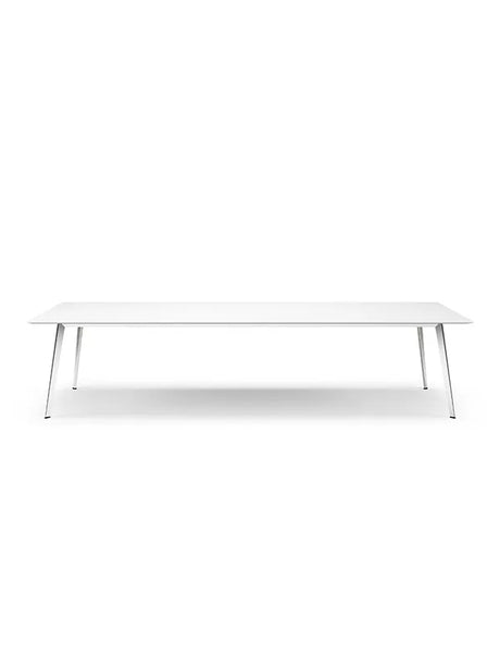 JW3012 bord fra Montana - Snow (Silk laminat) / Aluminium (poleret) - Jacobsen Plus