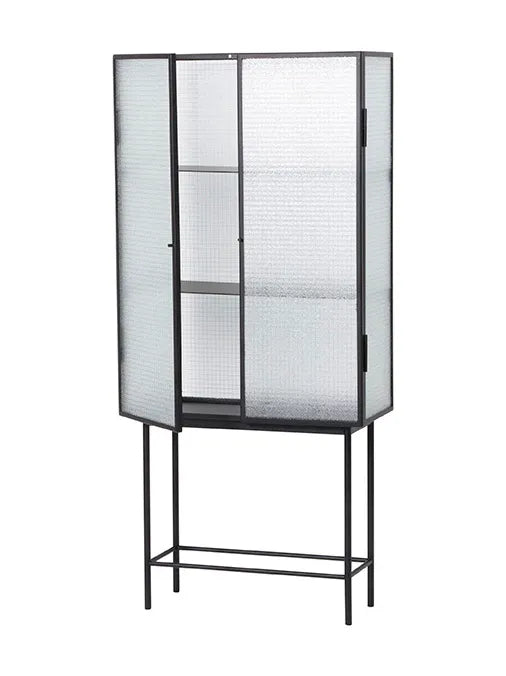 Haze Vitrineskab fra Ferm Living - Sort - Jacobsen Plus