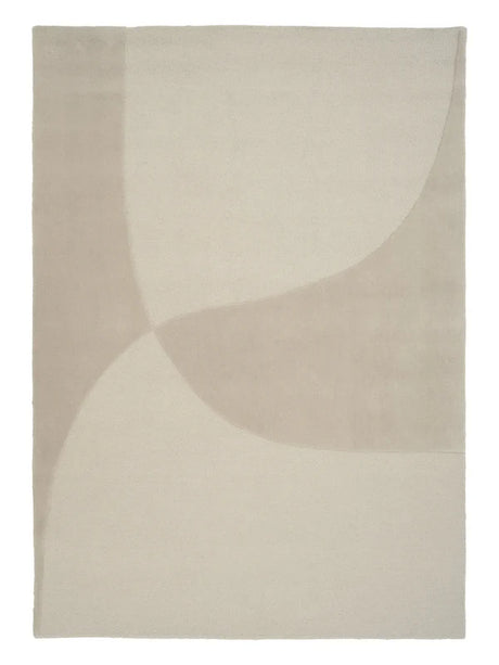 Split Plains Tæppe, Beige fra Linie Design - 140 x 200 cm - Jacobsen Plus