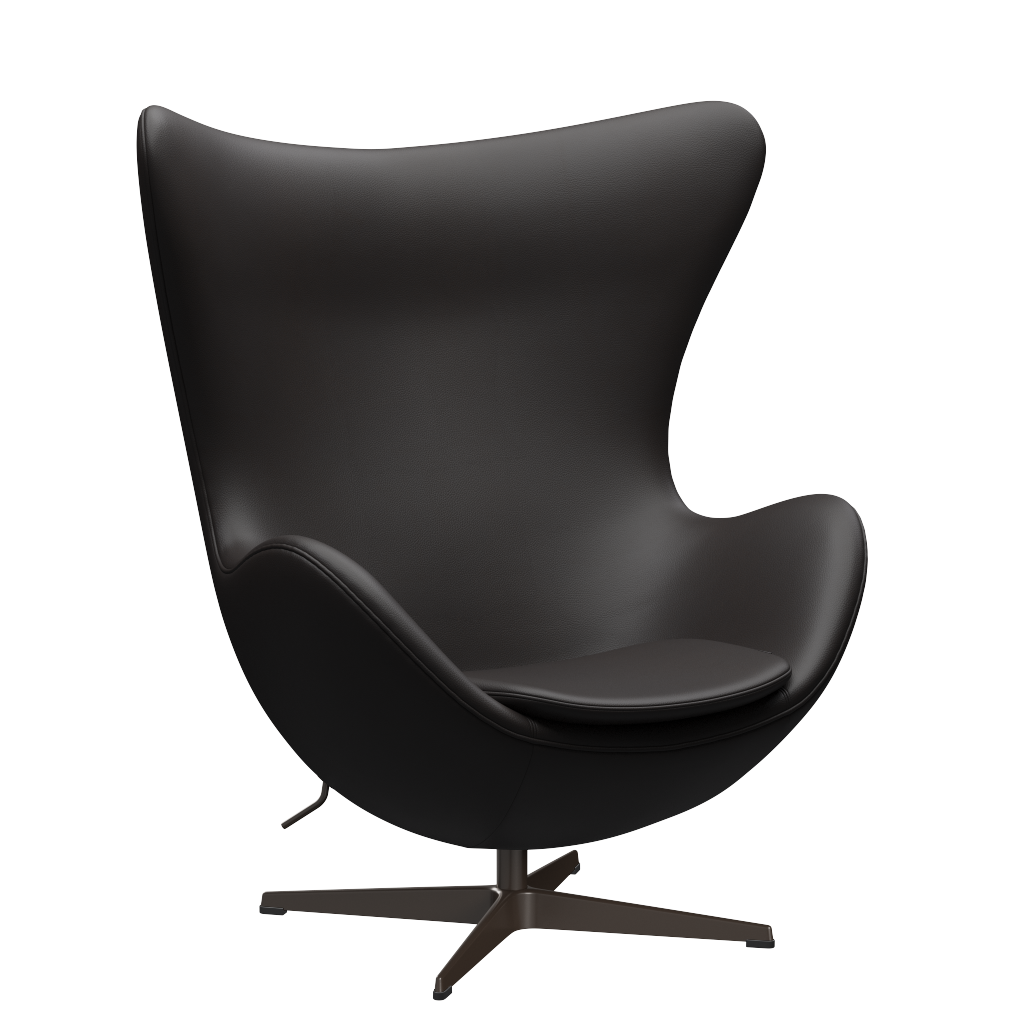  - Aura læder - Black Brown - Jacobsen Plus