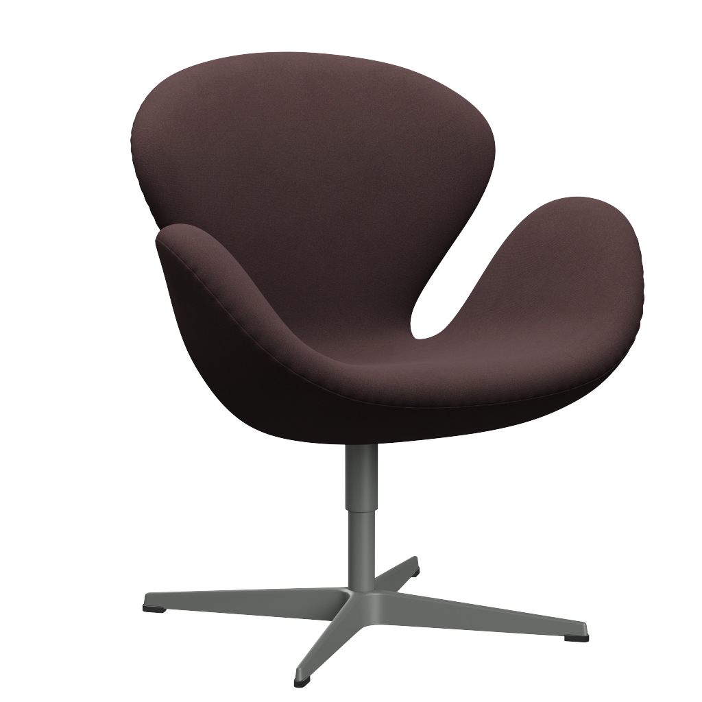3320 Svanen loungestol, stel i silver grey af Arne Jacobsen - Christianshavn - 1135 Blue/Orange - Jacobsen Plus