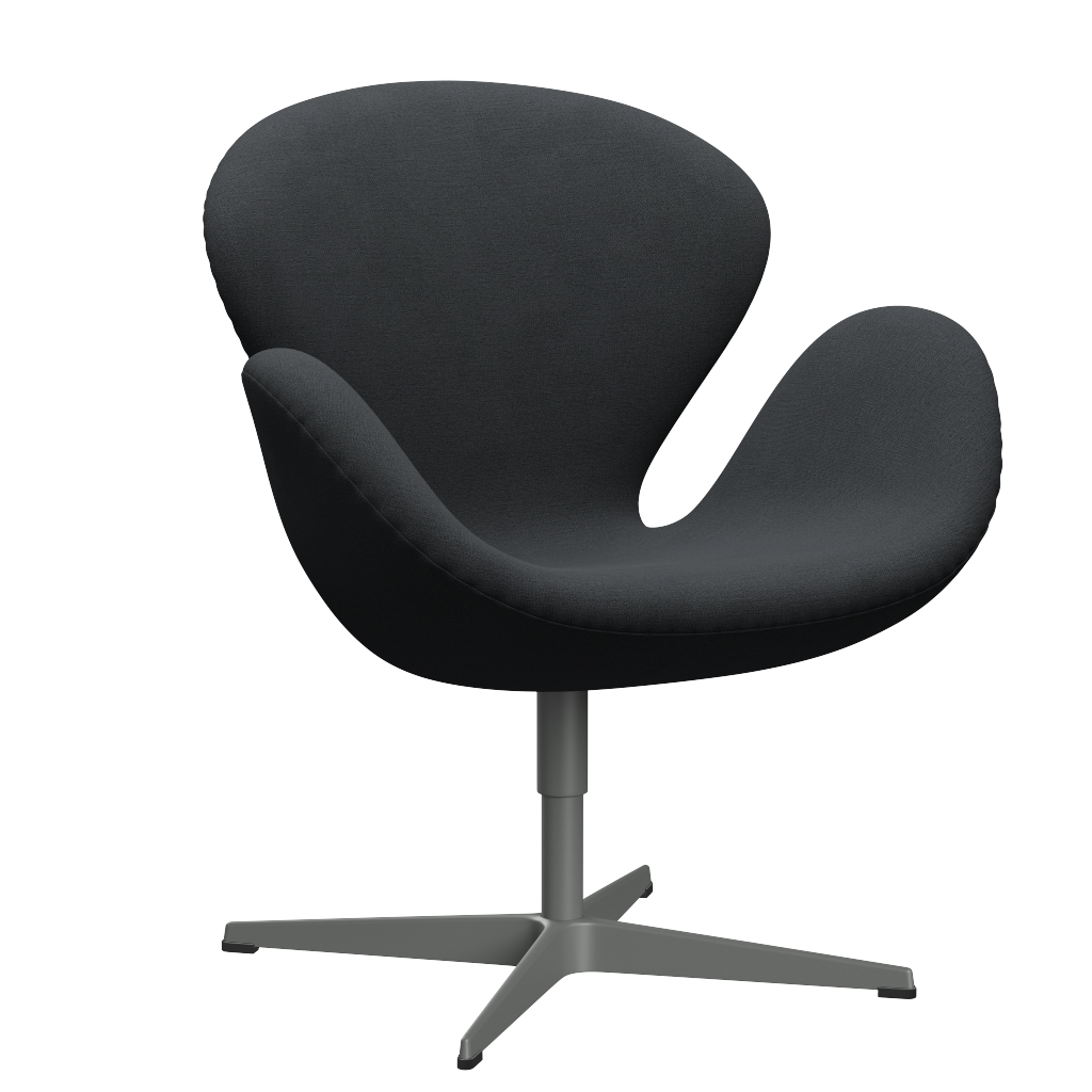 3320 Svanen loungestol, stel i silver grey af Arne Jacobsen - Christianshavn - 1173 Grey - Jacobsen Plus