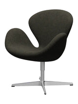 3320 Svanen i stof (prisgruppe 2) af Arne Jacobsen - 277 Gråbrun / Divina Melange - Jacobsen Plus