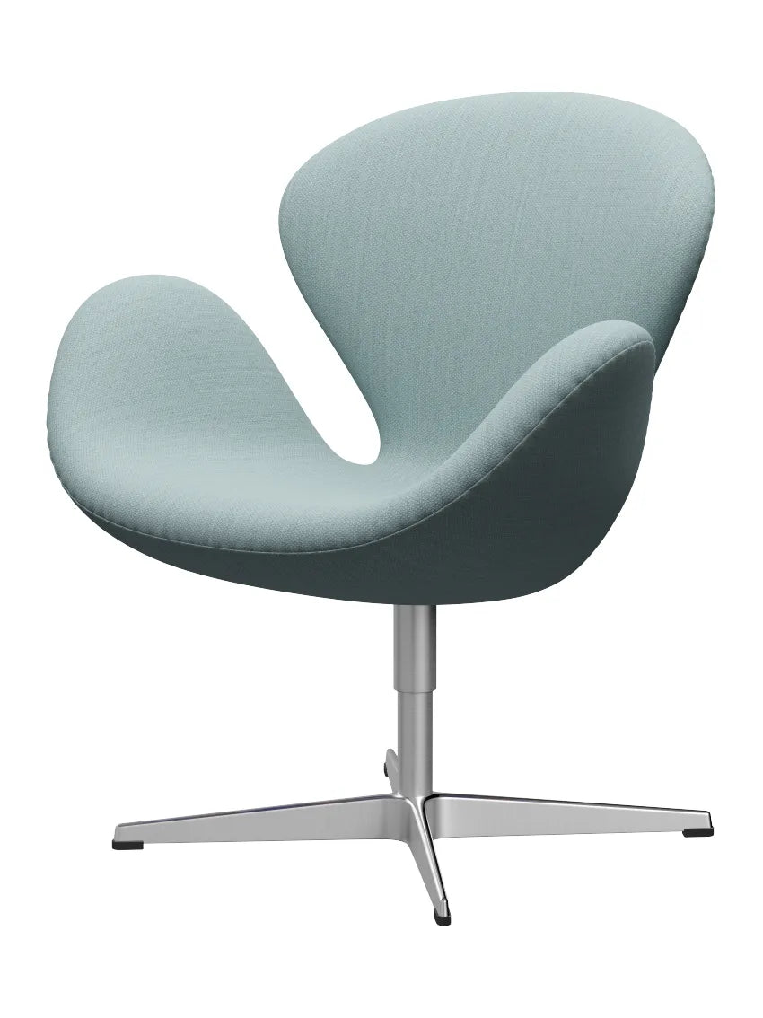 3320 Svanen i stof (prisgruppe 2) af Arne Jacobsen - 721 Light Blue/Stone / Fiord - Jacobsen Plus