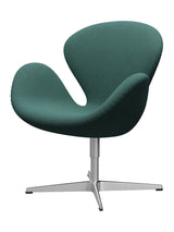 3320 Svanen i stof (prisgruppe 2) af Arne Jacobsen - 862 Grøn / Fiord - Jacobsen Plus