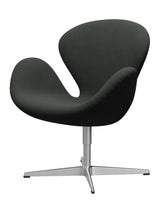 3320 Svanen i stof (prisgruppe 2) af Arne Jacobsen - 991 Sort Multi / Fiord - Jacobsen Plus