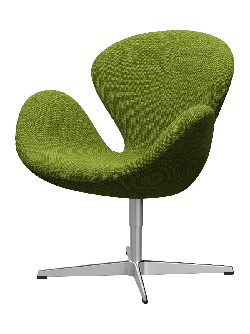 3320 Svanen i stof (prisgruppe 2) af Arne Jacobsen - 980 Grøn / Hallingdal - Jacobsen Plus