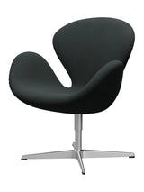 3320 Svanen i stof (prisgruppe 2) af Arne Jacobsen - 180 Charcoal / Steelcut - Jacobsen Plus