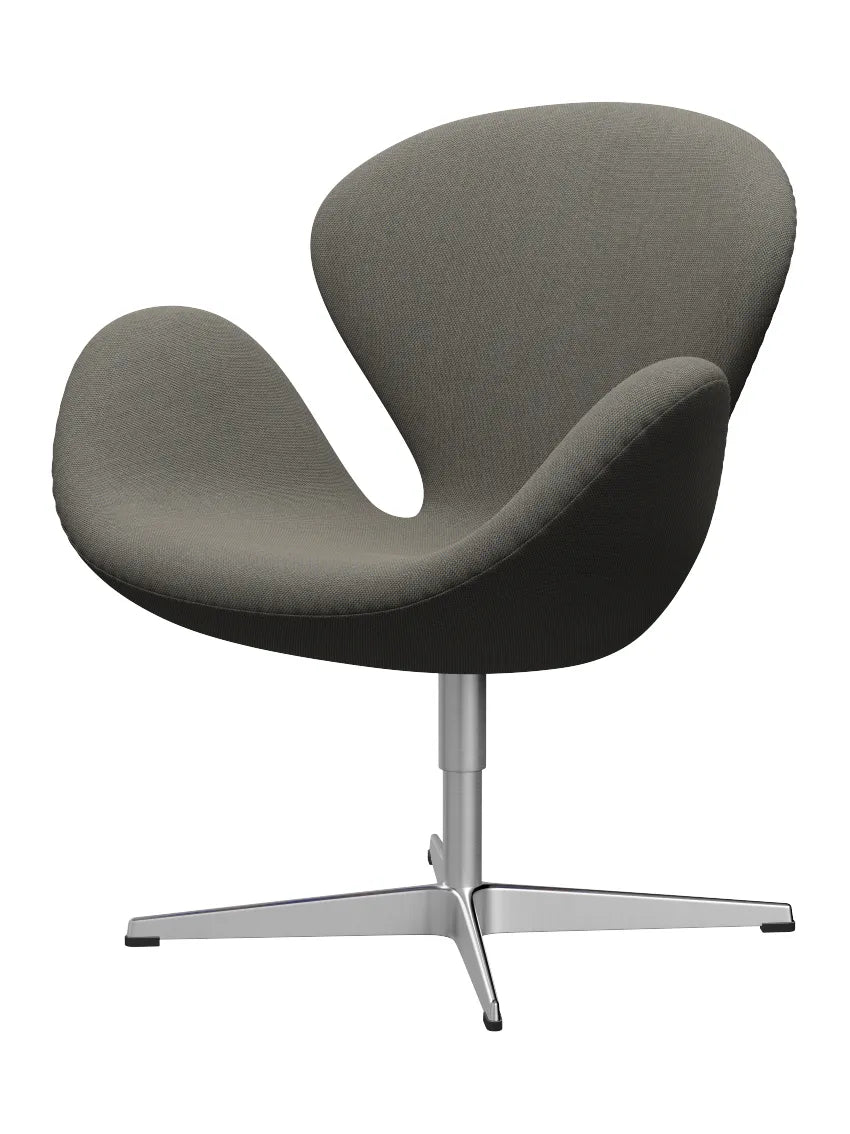 3320 Svanen i stof (prisgruppe 2) af Arne Jacobsen - 253 Lys Gråbun / Steelcut Trio - Jacobsen Plus