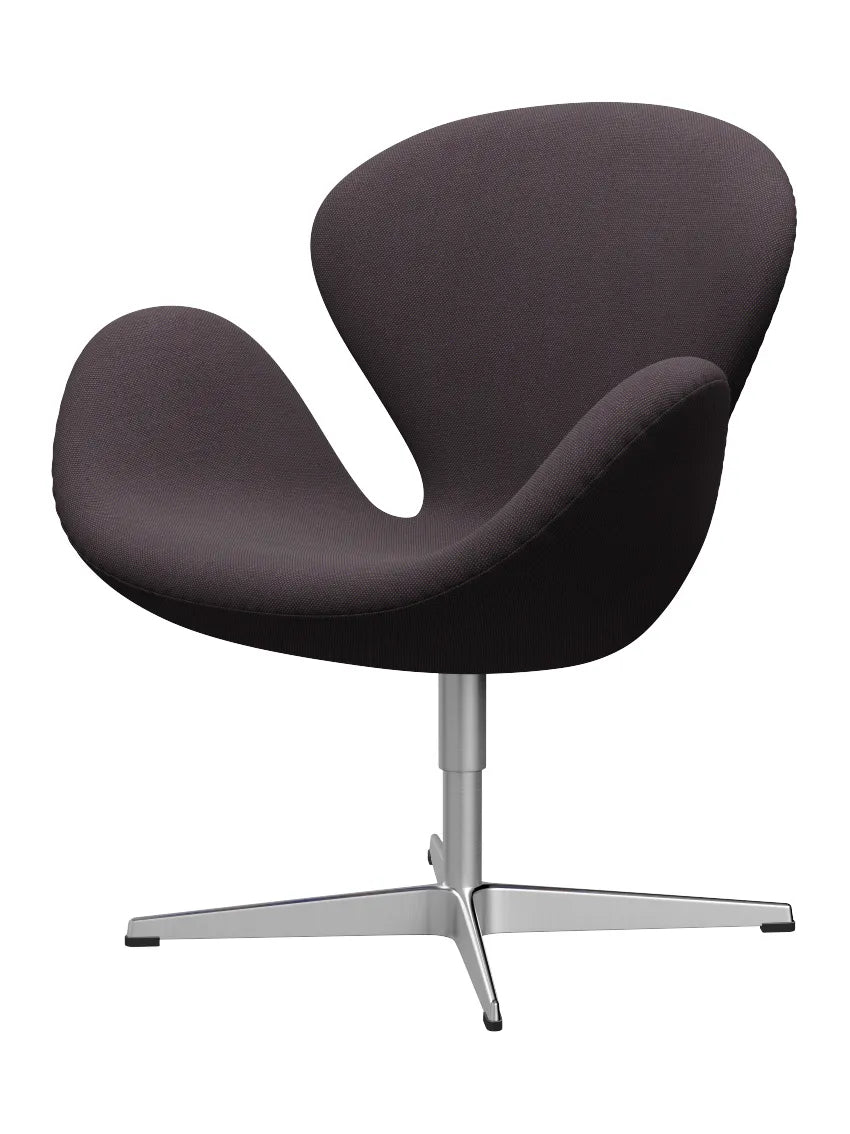 3320 Svanen i stof (prisgruppe 2) af Arne Jacobsen - 283 Brun / Steelcut Trio - Jacobsen Plus