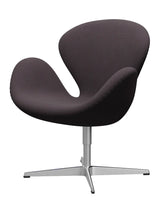 3320 Svanen i stof (prisgruppe 2) af Arne Jacobsen - 283 Brun / Steelcut Trio - Jacobsen Plus