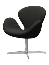 3320 Svanen i stof (prisgruppe 2) af Arne Jacobsen - 383 Mørk brun / Steelcut Trio - Jacobsen Plus