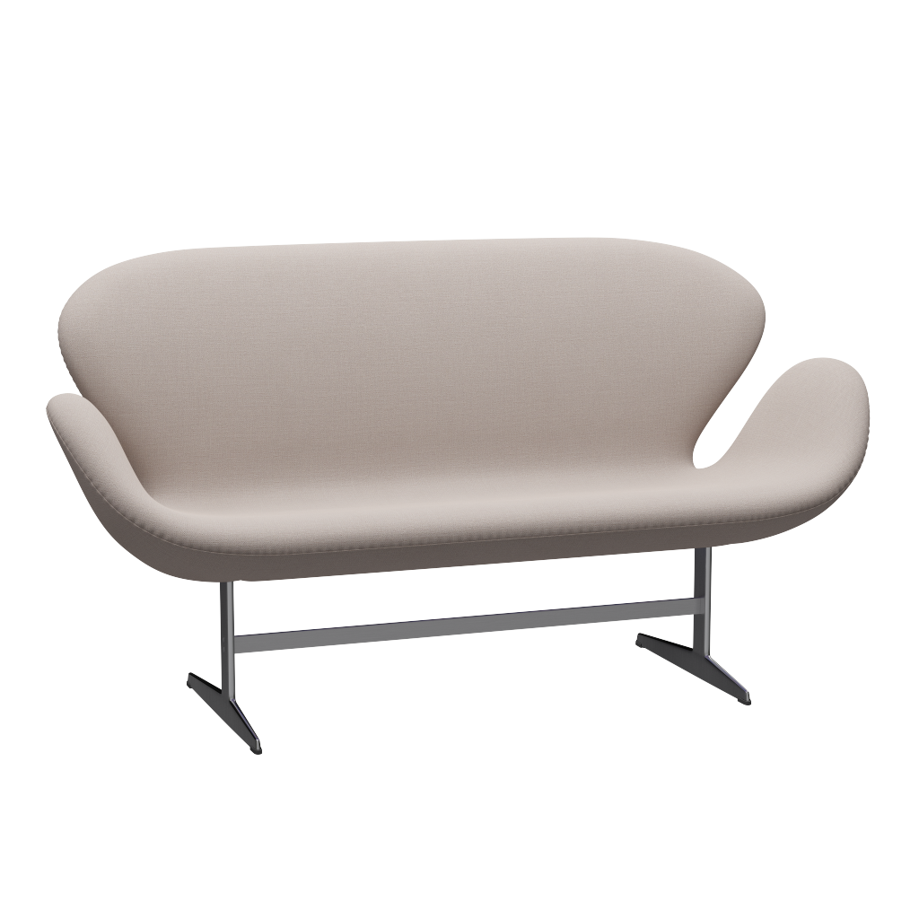 3321 Svanesofa af Arne Jacobsen - Christianshavn - 1120 Light Beige - Jacobsen Plus