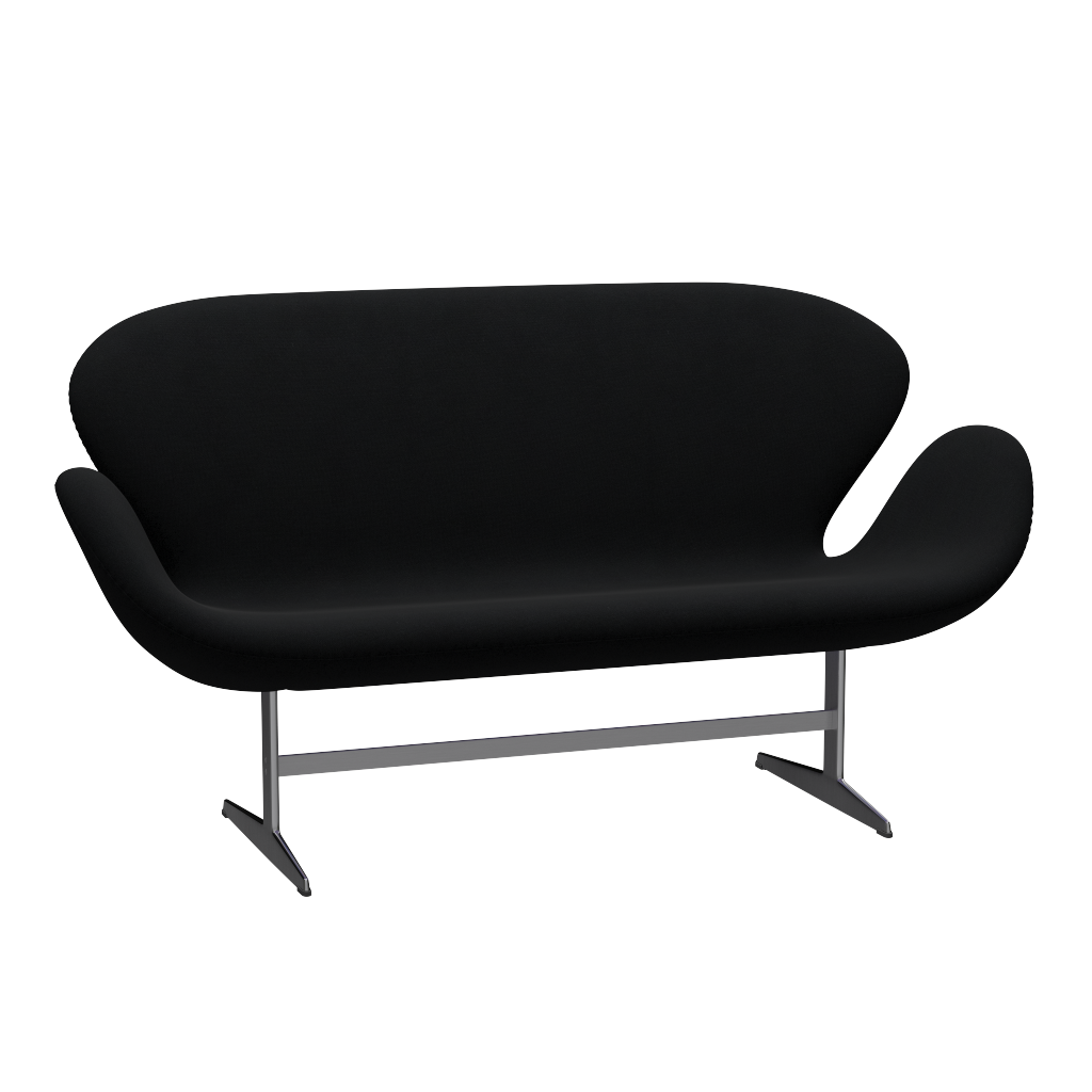 3321 Svanesofa af Arne Jacobsen - Christianshavn - 1175 Black Uni - Jacobsen Plus