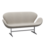 3321 Svanesofa af Arne Jacobsen - Hallingdal - 103 Light Grey - Jacobsen Plus
