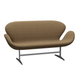 3321 Svanesofa af Arne Jacobsen - Hallingdal - 224 Light Brown - Jacobsen Plus