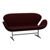 3321 Svanesofa af Arne Jacobsen - Hallingdal - 694 Wine Red - Jacobsen Plus