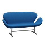 3321 Svanesofa af Arne Jacobsen - Hallingdal - 723 Light Blue - Jacobsen Plus