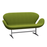 3321 Svanesofa af Arne Jacobsen - Hallingdal - 980 Green - Jacobsen Plus