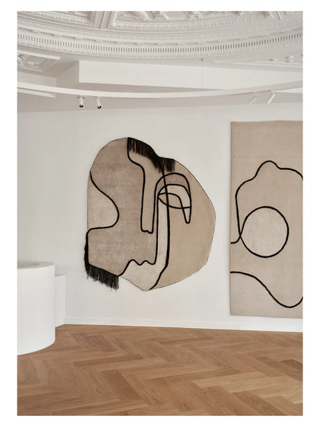 Slanted Self vægtæppe, 190 x 230 cm fra Linie Design - 2 - Jacobsen Plus