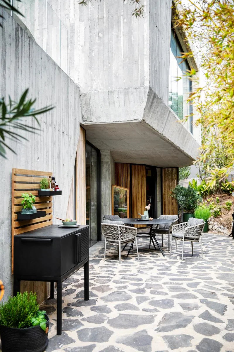 Teak Væg til Drop Køkken Singlemodul fra Cane-line