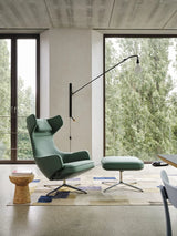 Grand Repos Lænestol, cream/dark brown fra Vitra - 5 - Jacobsen Plus