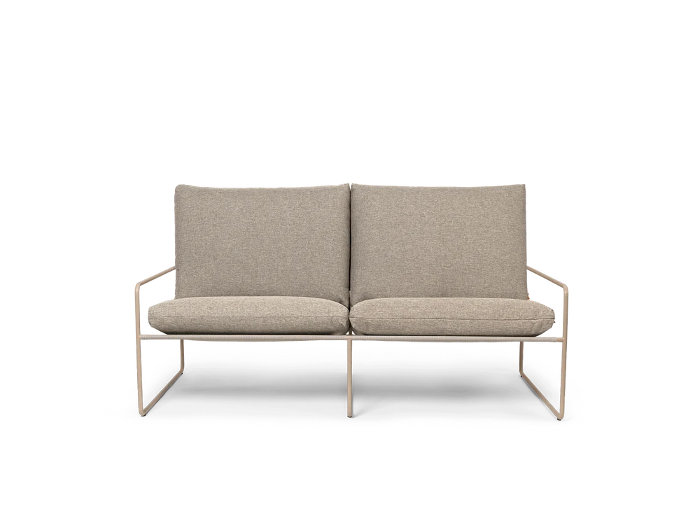 Desert 2-Seater fra Ferm Living - Cashmere - Dolce - Dark Sand - Jacobsen Plus