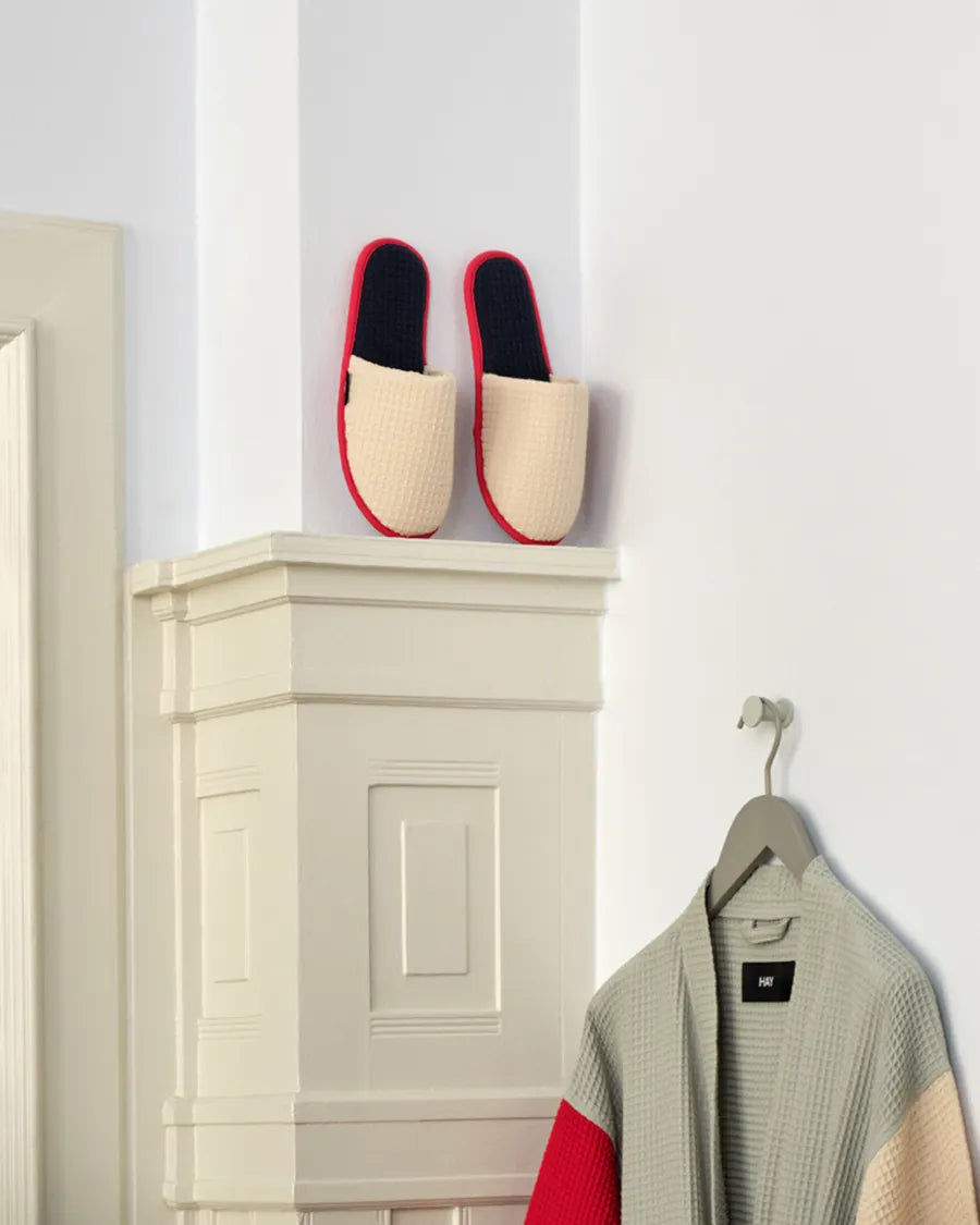 Waffle badekåbe, glacier multi fra Hay