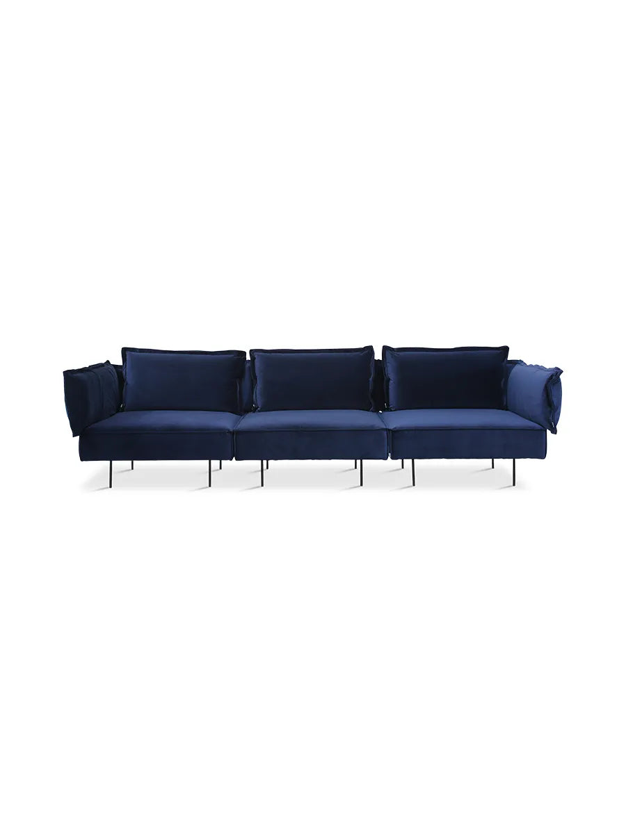 3 pers. sofa fra HANDVÄRK - Royal blue - Jacobsen Plus