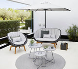 Peacock 2-pers. Sofa, Soft Rope fra Cane-line - 3 - Jacobsen Plus