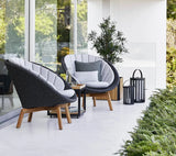 Peacock Loungestol, Soft Rope m/ben i teak fra Cane-line - 4 - Jacobsen Plus