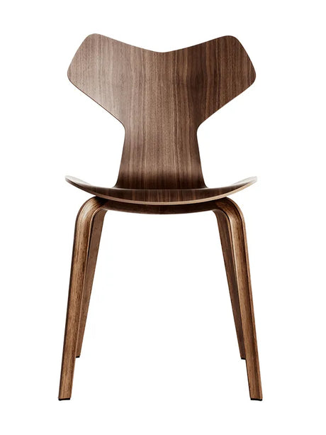 4130 Grand Prix med træben af Arne Jacobsen - Uden polstring / Valnød / Ingen farve - Jacobsen Plus