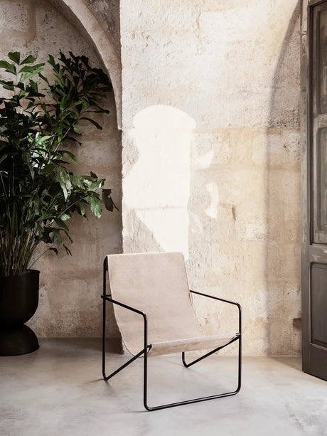 Desert Lounge Chair, sort fra Ferm Living - Soil - Jacobsen Plus