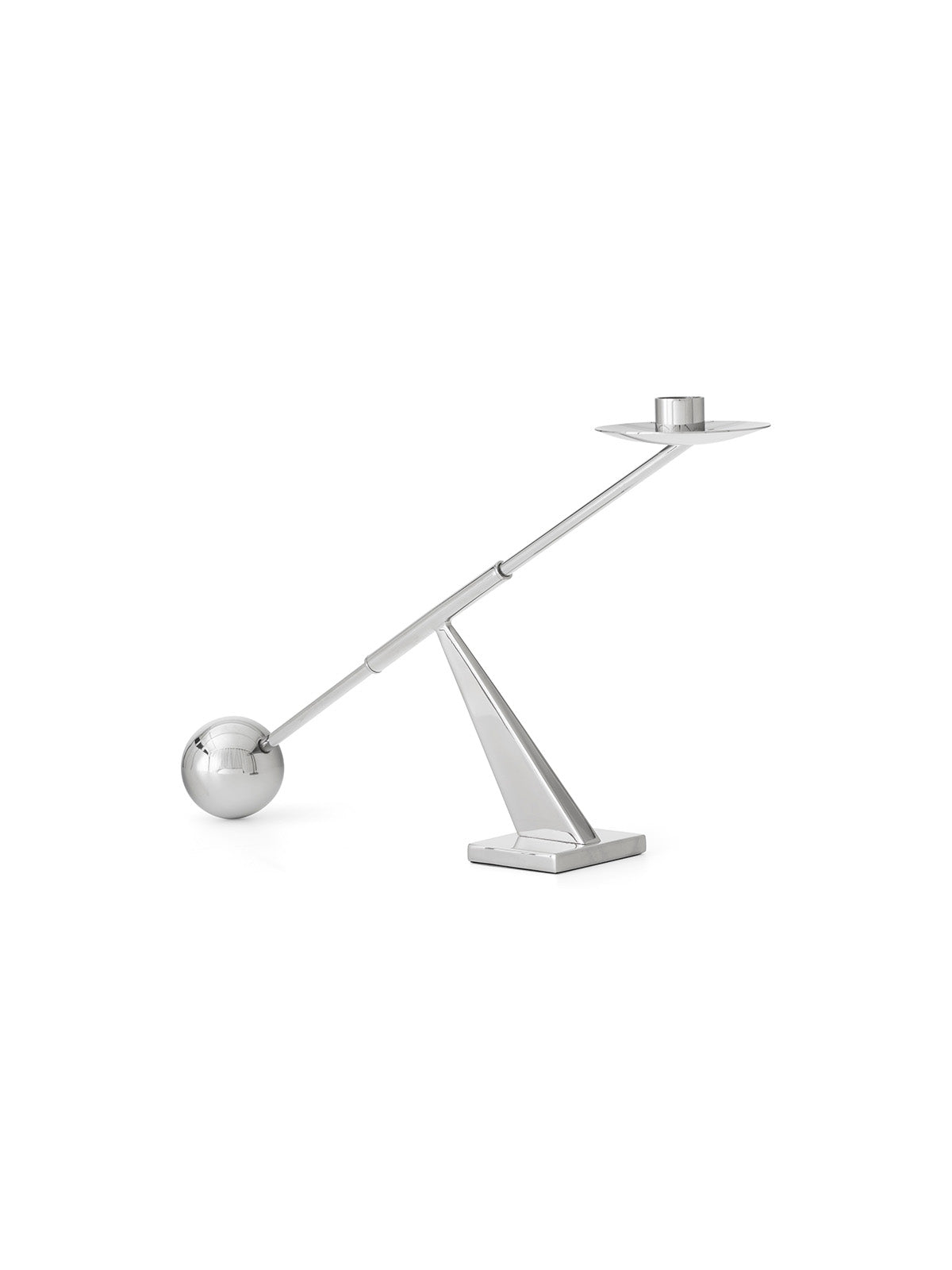 Interconnect Candle Holder - small, stainless steel fra Audo Copenhagen - 3 - Jacobsen Plus