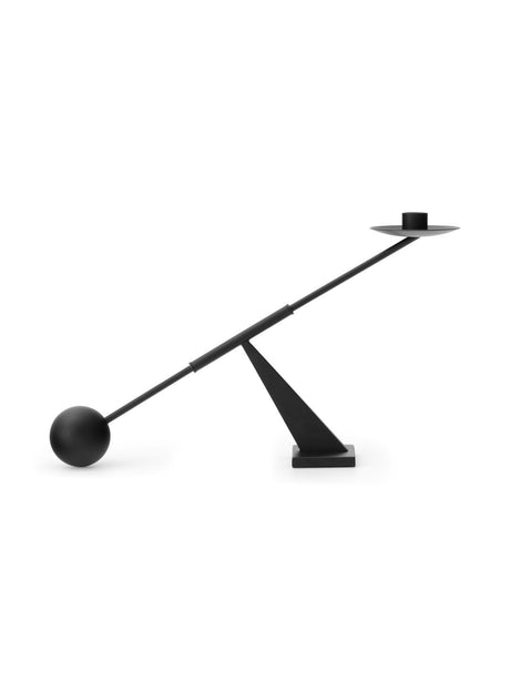 Interconnect Candle Holder - small, black fra Audo Copenhagen - 1 - Jacobsen Plus