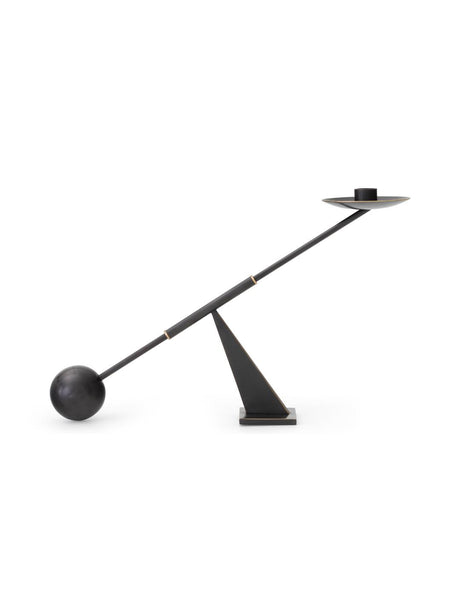 Interconnect Candle Holder - small, bronzed brass fra Audo Copenhagen - 1 - Jacobsen Plus