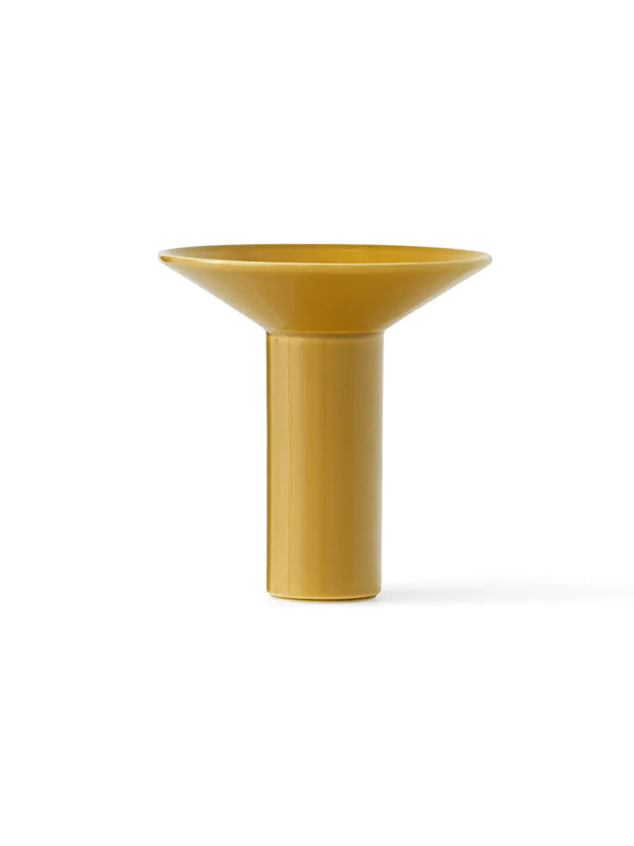 Hana Vase, H14,5 cm i Ochre fra Audo Copenhagen