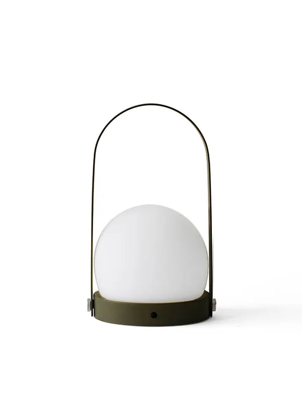 Carrie LED Bordlampe fra Audo Copenhagen - Olive green - Jacobsen Plus