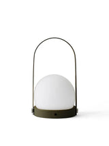 Carrie LED Bordlampe fra Audo Copenhagen - Olive green - Jacobsen Plus