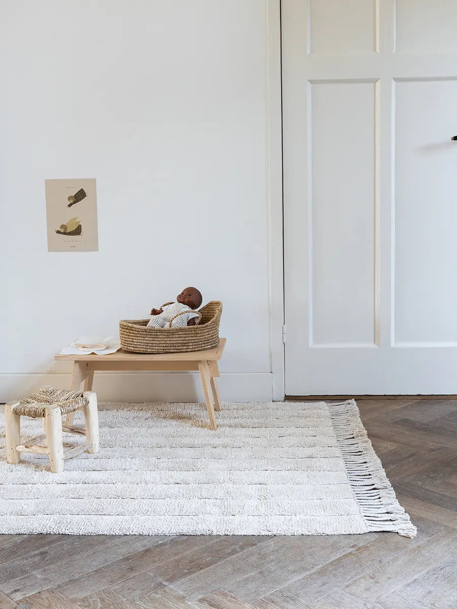Stripe gulvtæppe, 120x160 cm fra Kas Kopenhagen - 8 - Jacobsen Plus