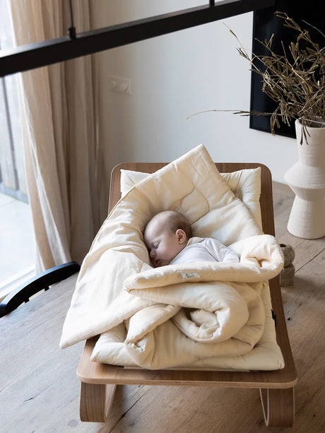 Dragonfly babytæppe, cream oak fra Kas Kopenhagen - 2 - Jacobsen Plus
