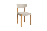 Pack Chair 11, olieret eg fra Hay - Sæde: Remix 126 - Ryglæn: Chalk Grey - Jacobsen Plus