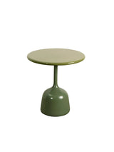 Glaze Sofabord, lille fra Cane-line - Green / Green aluminium - Jacobsen Plus