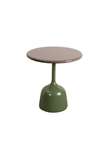Glaze Sofabord, lille fra Cane-line - Taupe / Green aluminium - Jacobsen Plus