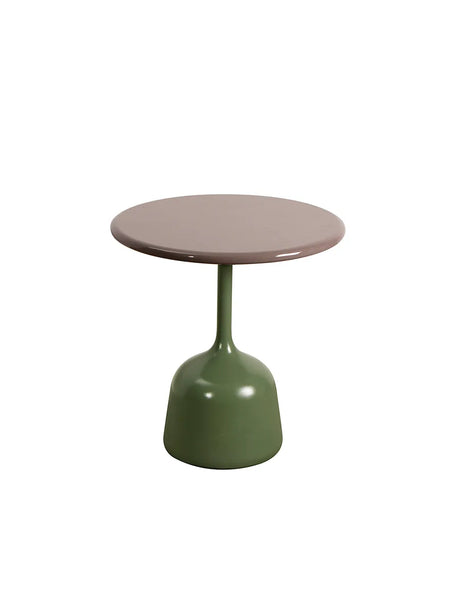 Glaze Sofabord, lille fra Cane-line - Taupe / Green aluminium - Jacobsen Plus