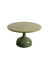 Glaze Sofabord, stor fra Cane-line - Green / Green aluminium - Jacobsen Plus
